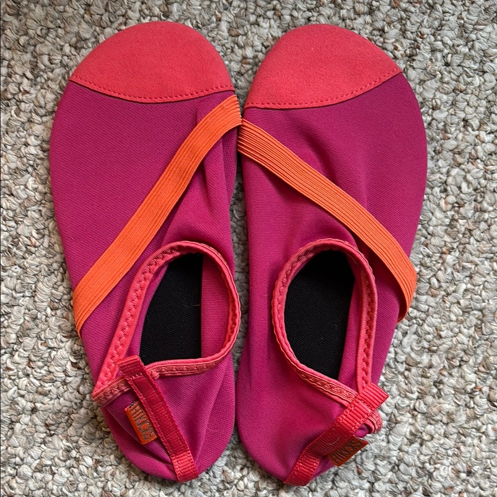 Pink and Orange Water Shoes